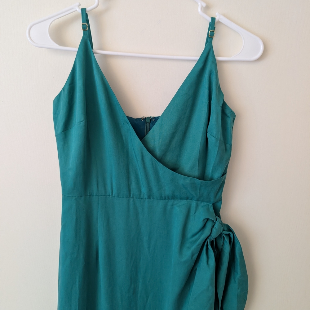 Lovers + Friends Womens XS Orchid Dress Green NWT Cocktail Party Formal - Picture 3 of 7